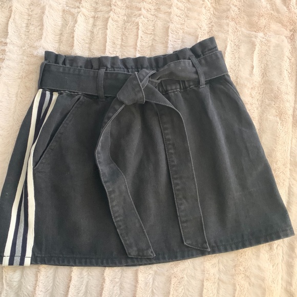 Mustard Seed Dresses & Skirts - Black Denim Skirt